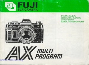 Fuji AX multi progam 2